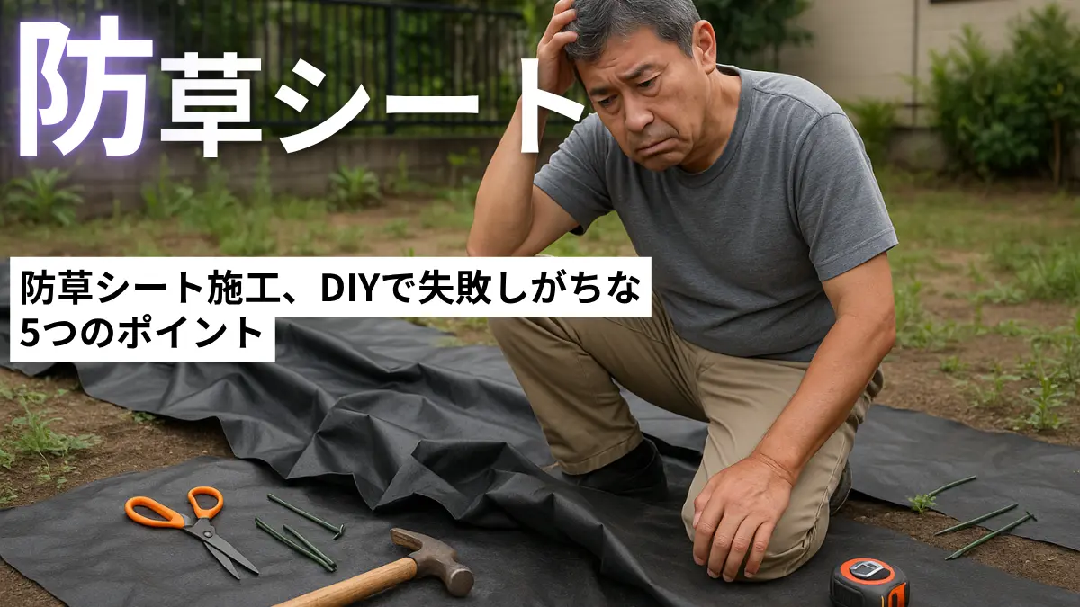 防草シートDYI
