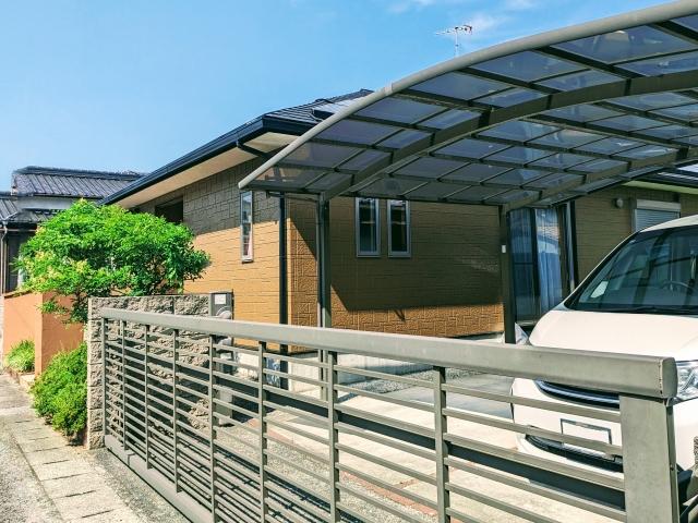 堺市のカーポート撤去