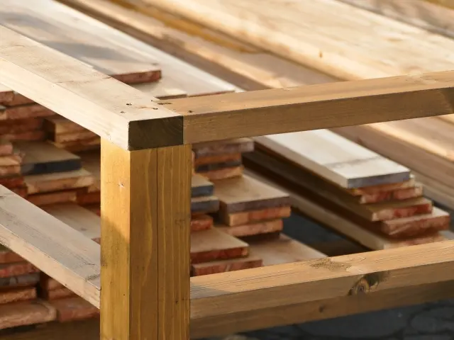 ウッドデッキ施工