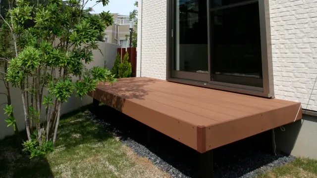 ウッドデッキ施工